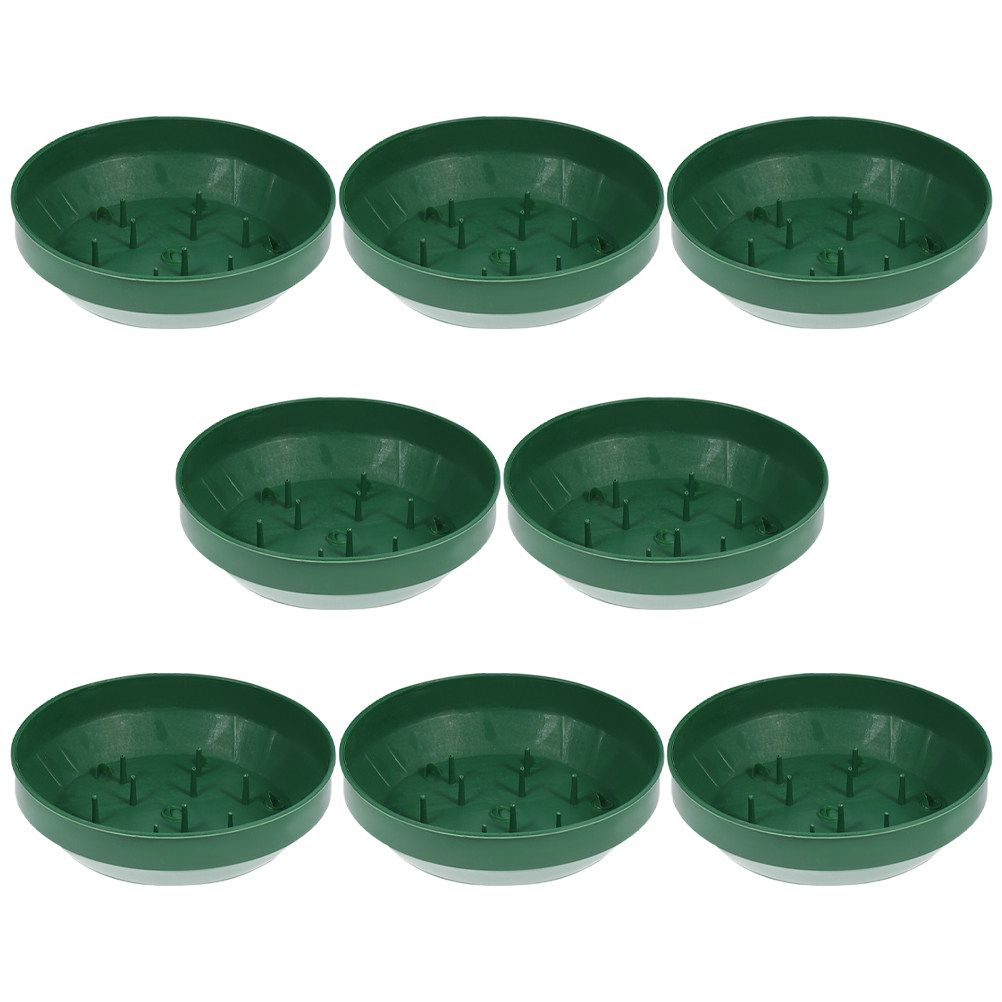 Supply For Florist - 8-teiliges Set zur Blumenarrangement-Fixierung: Halterplatten, Basiswerkzeug,