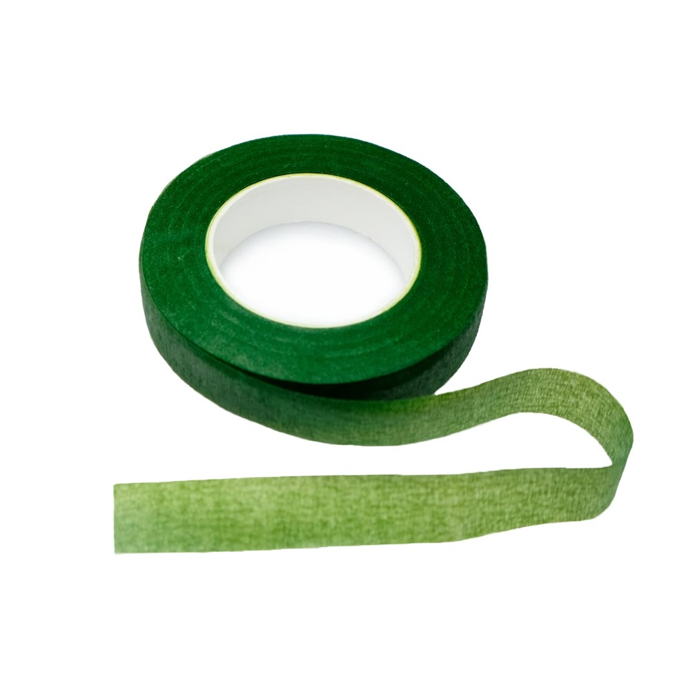 Supply For Florist - Dunkelgrünes Blumenband 1,27 cm Breit für