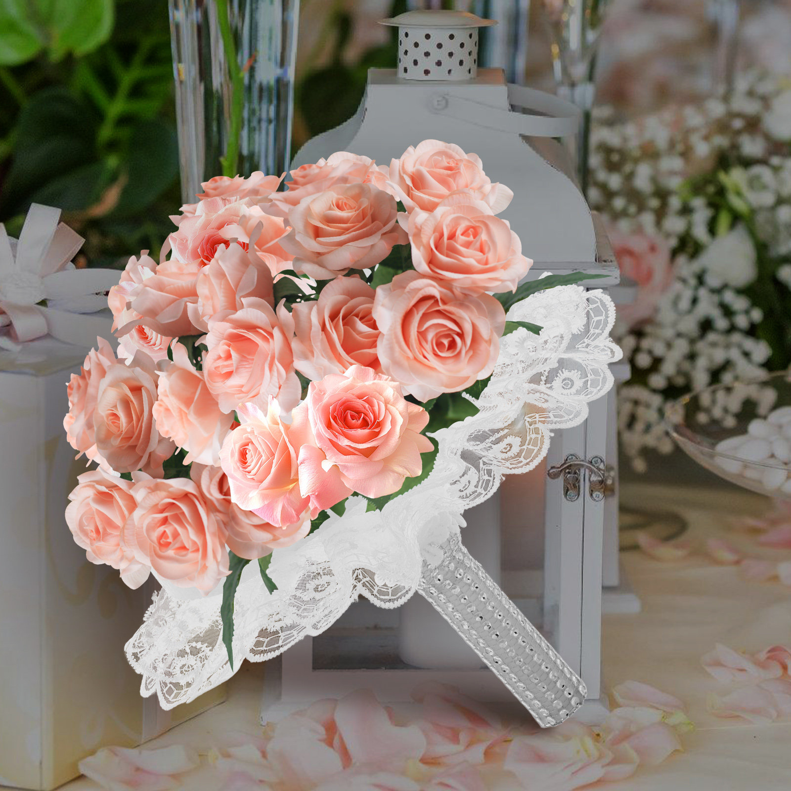 Bouquet Holder Foam - 1 Set Künstlicher Blumenstrauß-Halter Halbkugelförmiger Schaumstoff