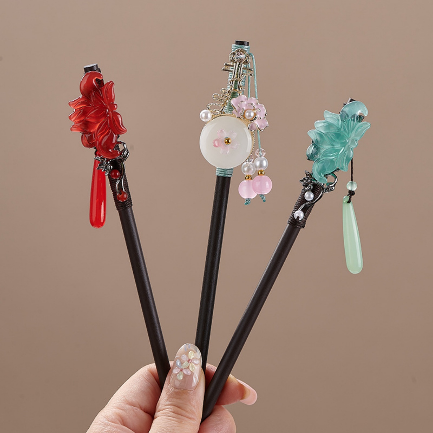 Vintage-Blumen-Haarnadel für D – Florist Supplies Bewertung und Preis