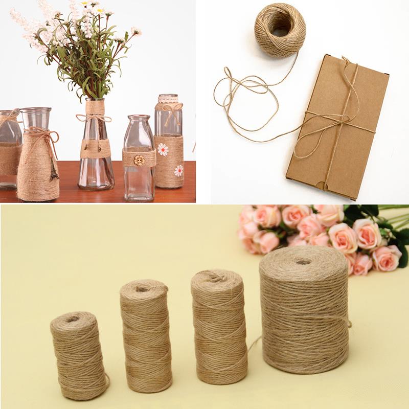 30/50/300 Meter Natürliche Vin – Twine Jute Natural Bewertung und Preis