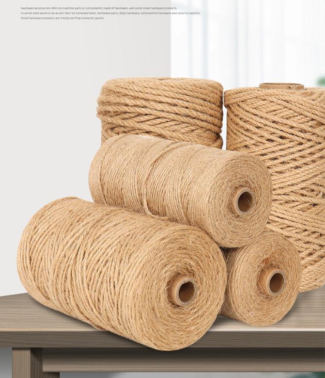 100 m natürliche Vintage Jute  – Twine Jute Natural Bewertung und Preis