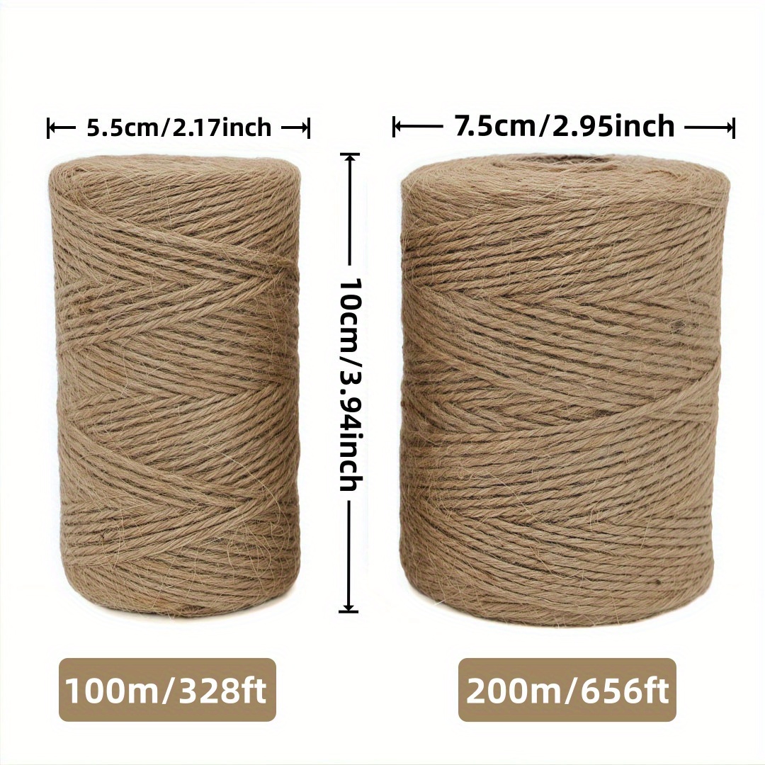 2/3/4mm Natürliche Jute-Schnur – Twine Jute Natural Bewertung und Preis