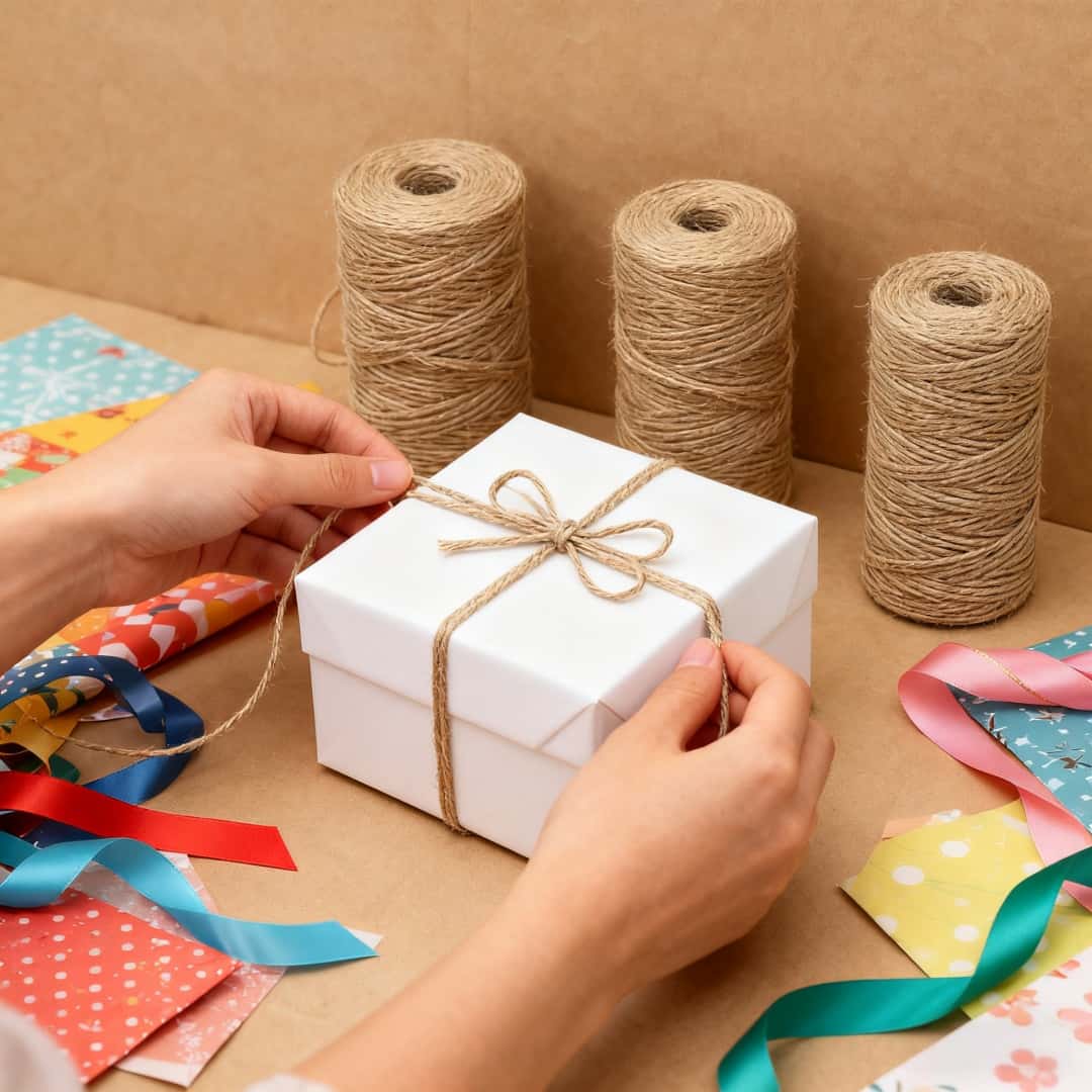 2/3/4mm Natürliche Jute-Schnur – Twine Jute Natural Bewertung und Preis