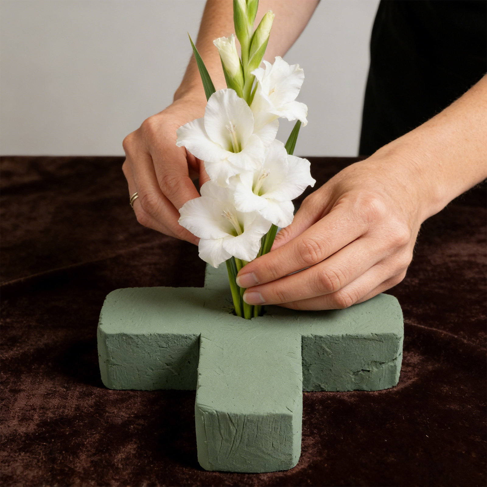 3er-Set Kreuzförmiger Blumensc – Supply For Florist Bewertung und Preis