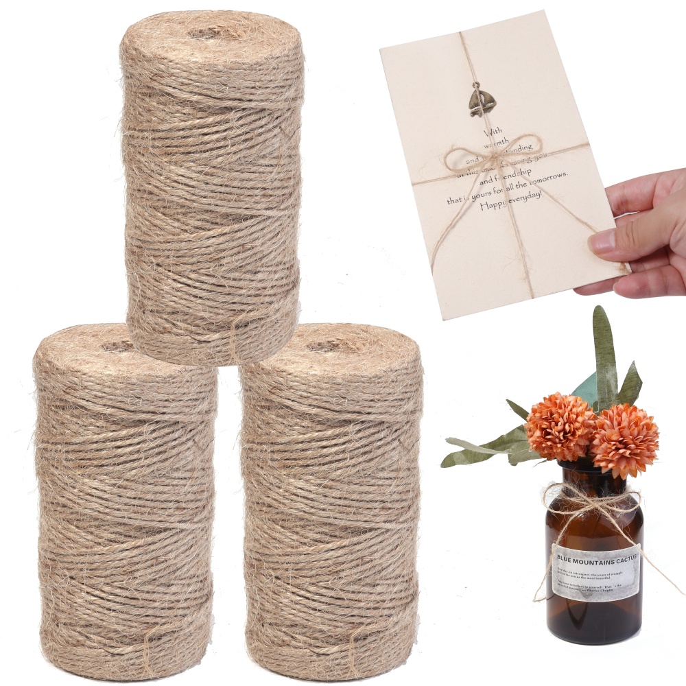 100 Meter natürliche Jute-Schn – Twine Jute Natural Bewertung und Preis