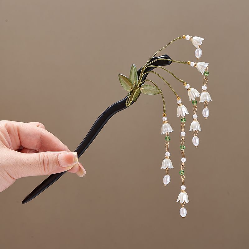 Holzblumen-Haarnadel im Vintag – Florist Supplies Bewertung und Preis