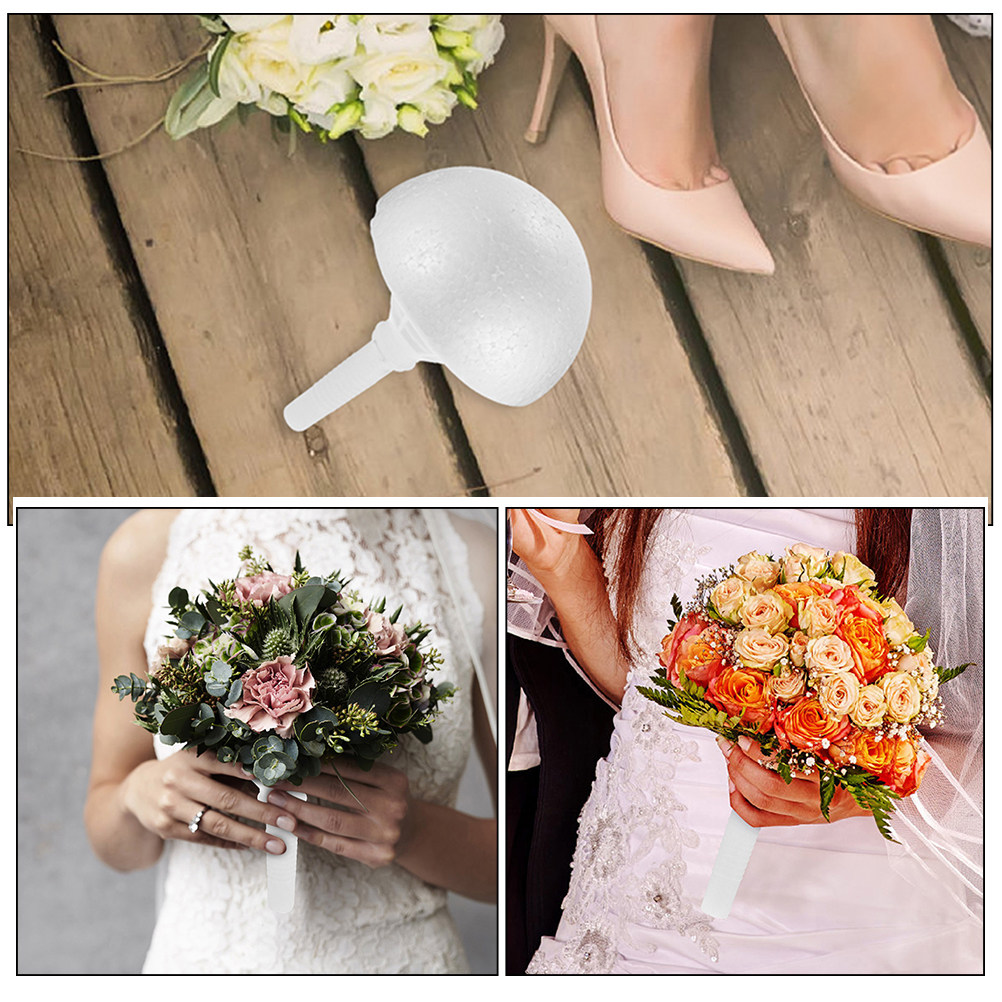 1 Set Schaumstoff-Brautblumenh – Bouquet Holder Foam Bewertung und Preis
