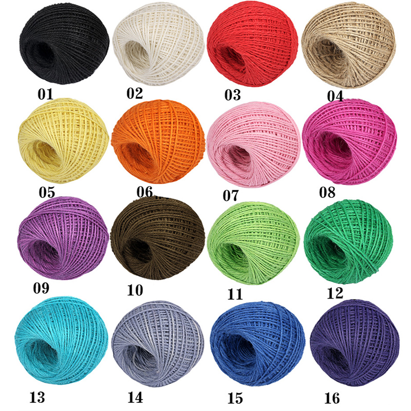 DIY Naturseil 2mm 50M/Rolle Bu – Twine Jute Natural Bewertung und Preis