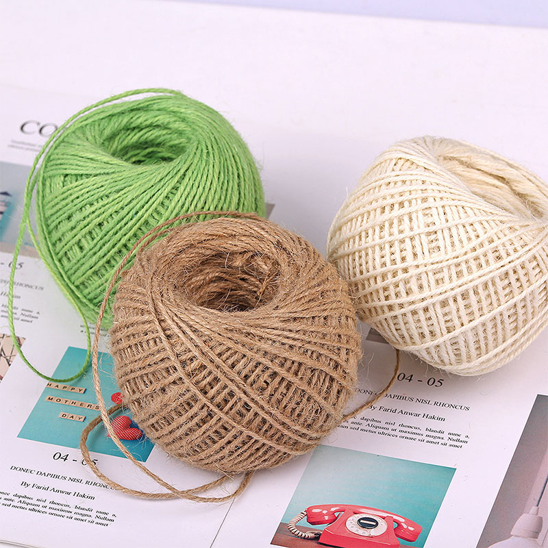 DIY Naturseil 2mm 50M/Rolle Bu – Twine Jute Natural Bewertung und Preis