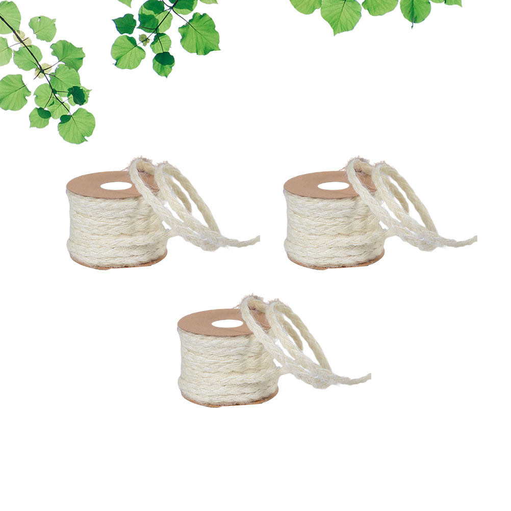 3 Stück 5 m dicke, leichte Jut – Twine Jute Natural Bewertung und Preis