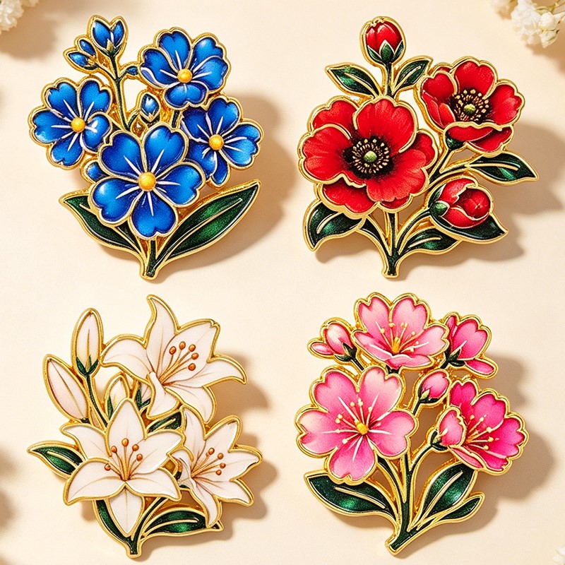 Niedliche Vintage Bunte Blumen – Florist Supplies Bewertung und Preis