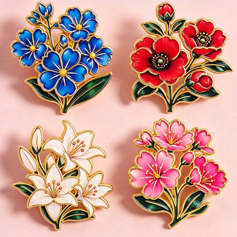 Niedliche Vintage Bunte Blumen – Florist Supplies Bewertung und Preis