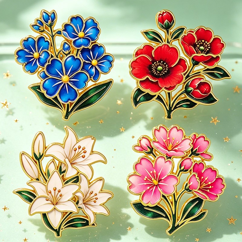 Niedliche Vintage Bunte Blumen – Florist Supplies Bewertung und Preis