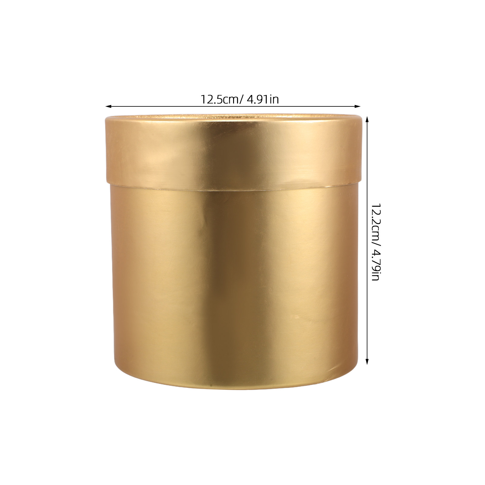 Runde Blumenbox mit Goldenem E – Bouquet Holder Foam Bewertung und Preis