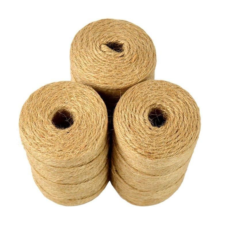 Jute-Schnur 100M Natürlicher S – Twine Jute Natural Bewertung und Preis