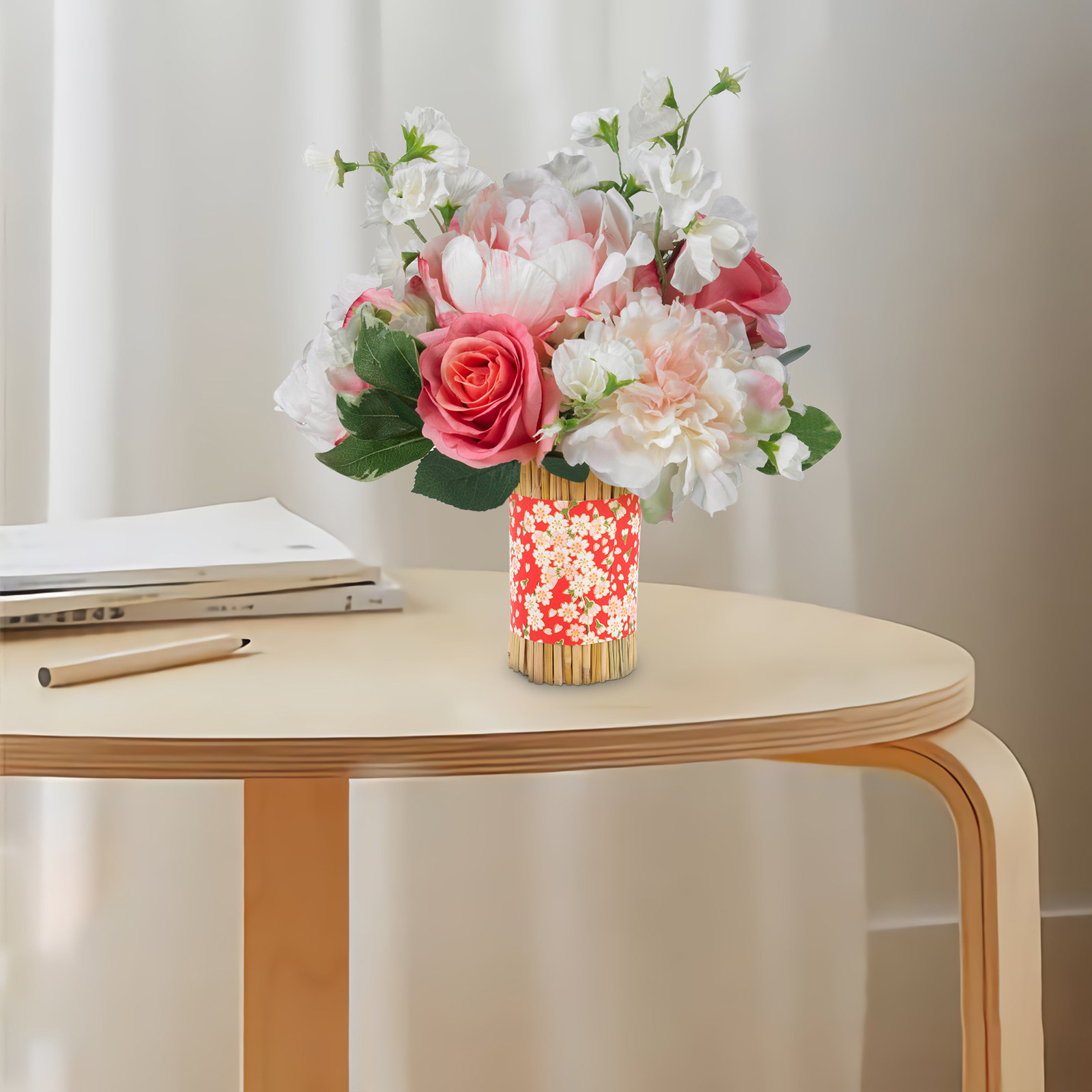 Dekorative Vase aus Stroh, Tro – Supply For Florist Bewertung und Preis